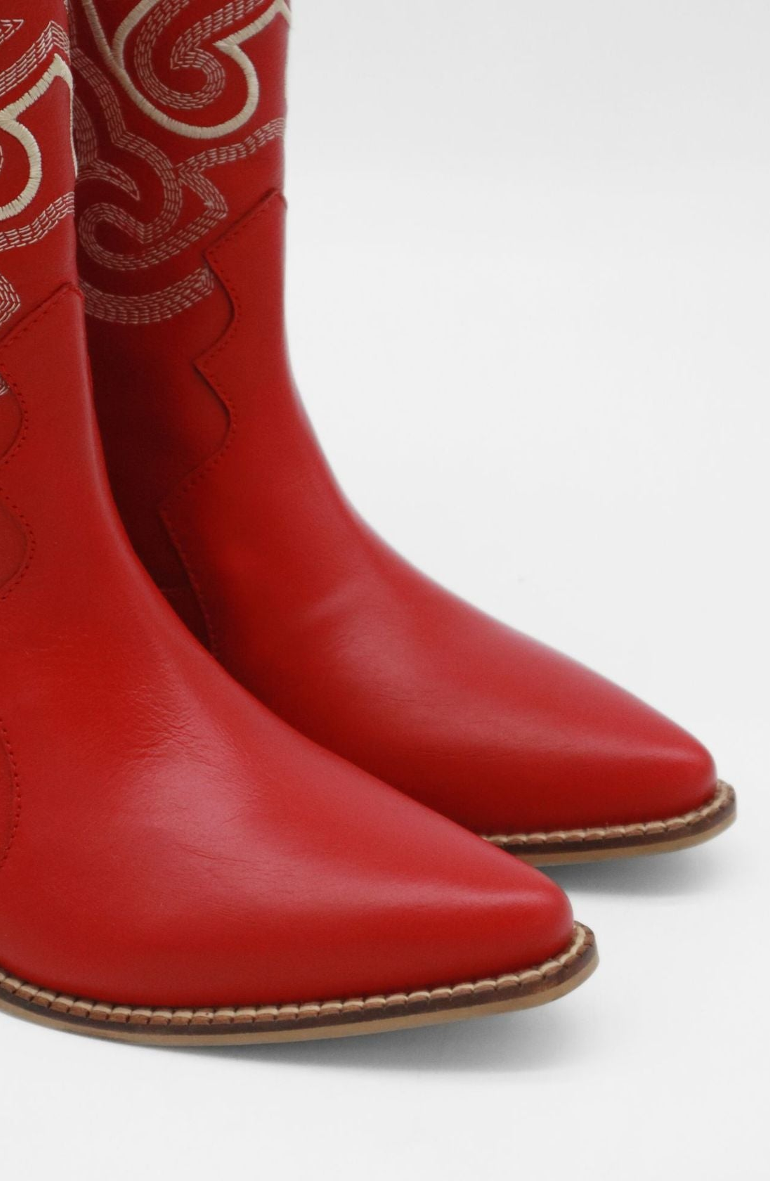 Loyal Western Cowboy Boots, Alternate, color, Red