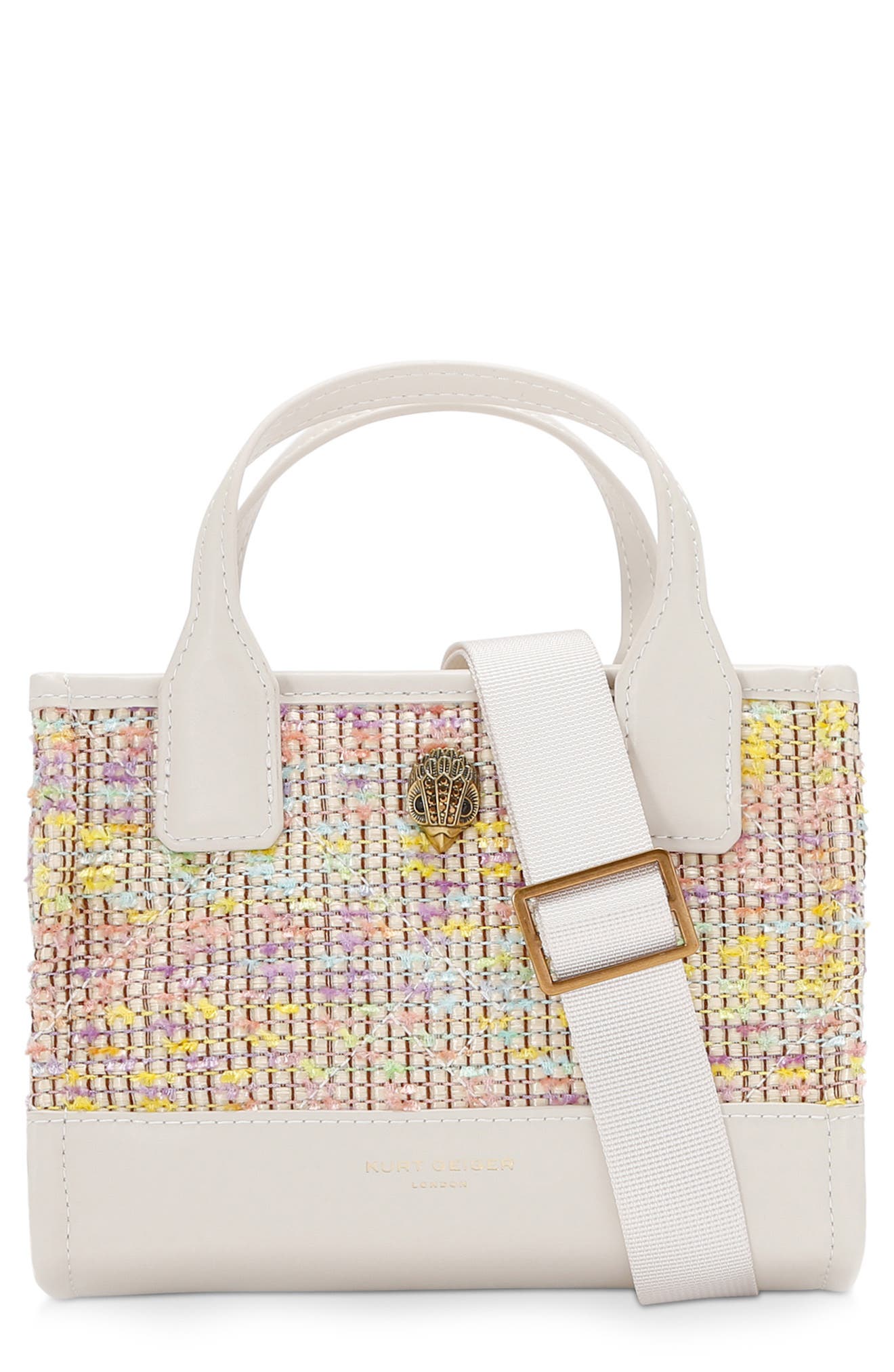 XS Raffia Shapper Tote, Main, color, OPEN WHITE