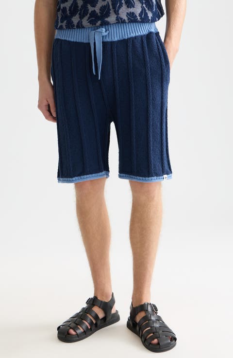 Structured Knit Shorts