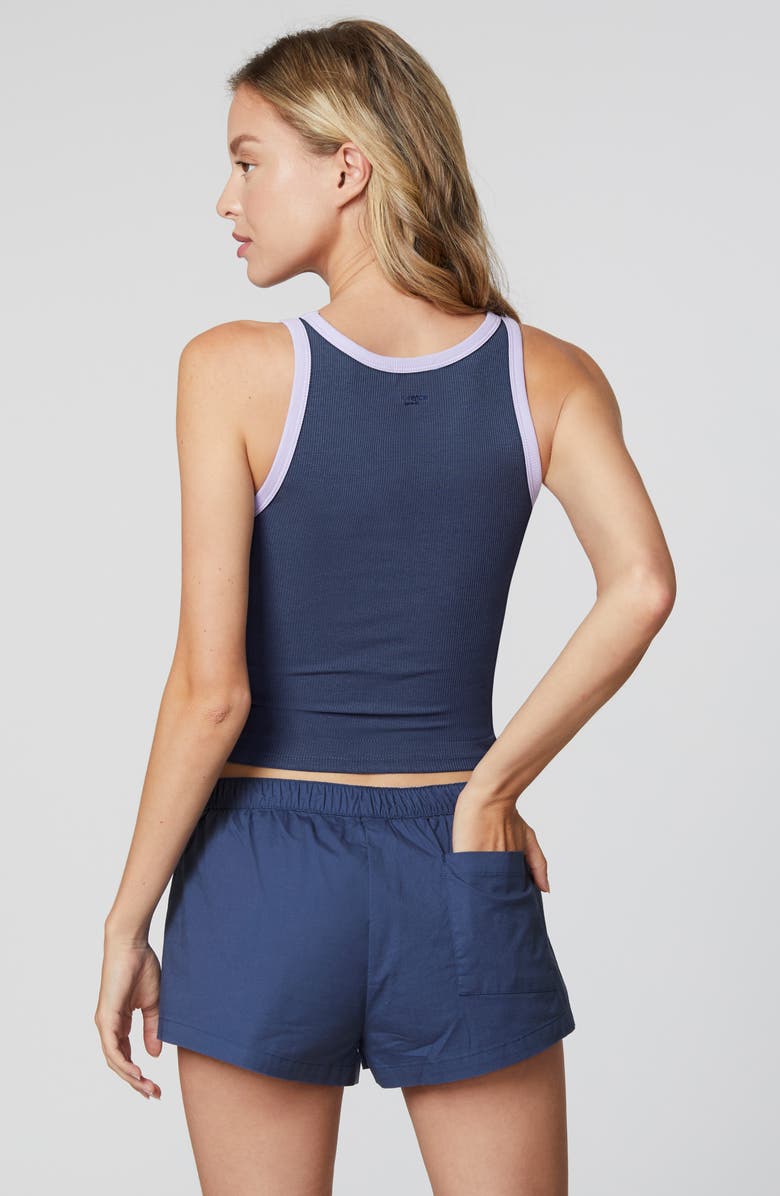 Florence by Mills Foldover Boxer Shorts, Alternate, color, Oceana