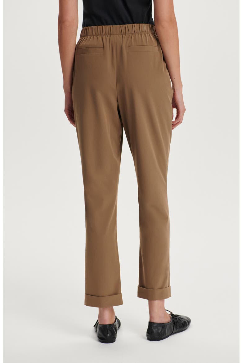Alana Slim Tapered Crop Pants, Alternate, color, TAUPE STONE