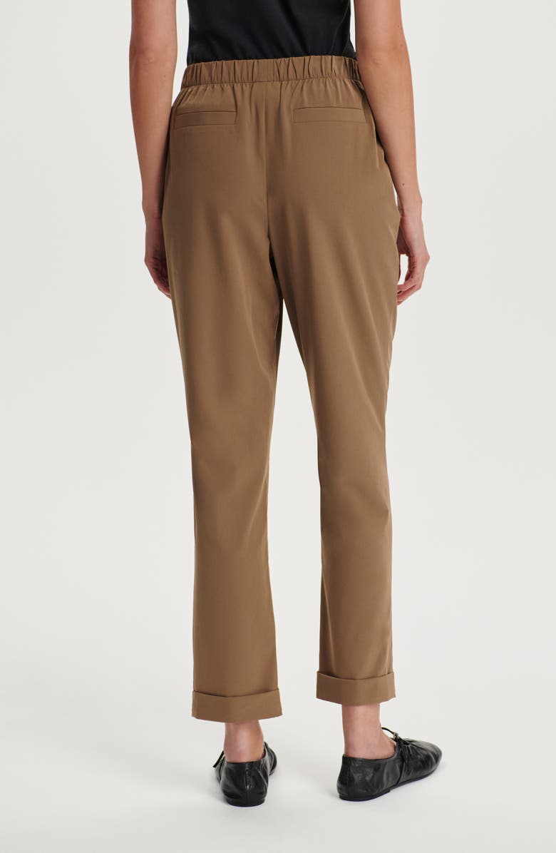 Varley Alana Slim Tapered Crop Pants, Alternate, color, Taupe Stone