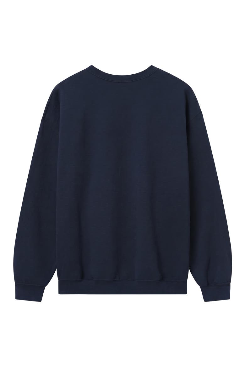Chicago Bears Helmet Crewneck Sweatshirt, Alternate, color, TRUE NAVY