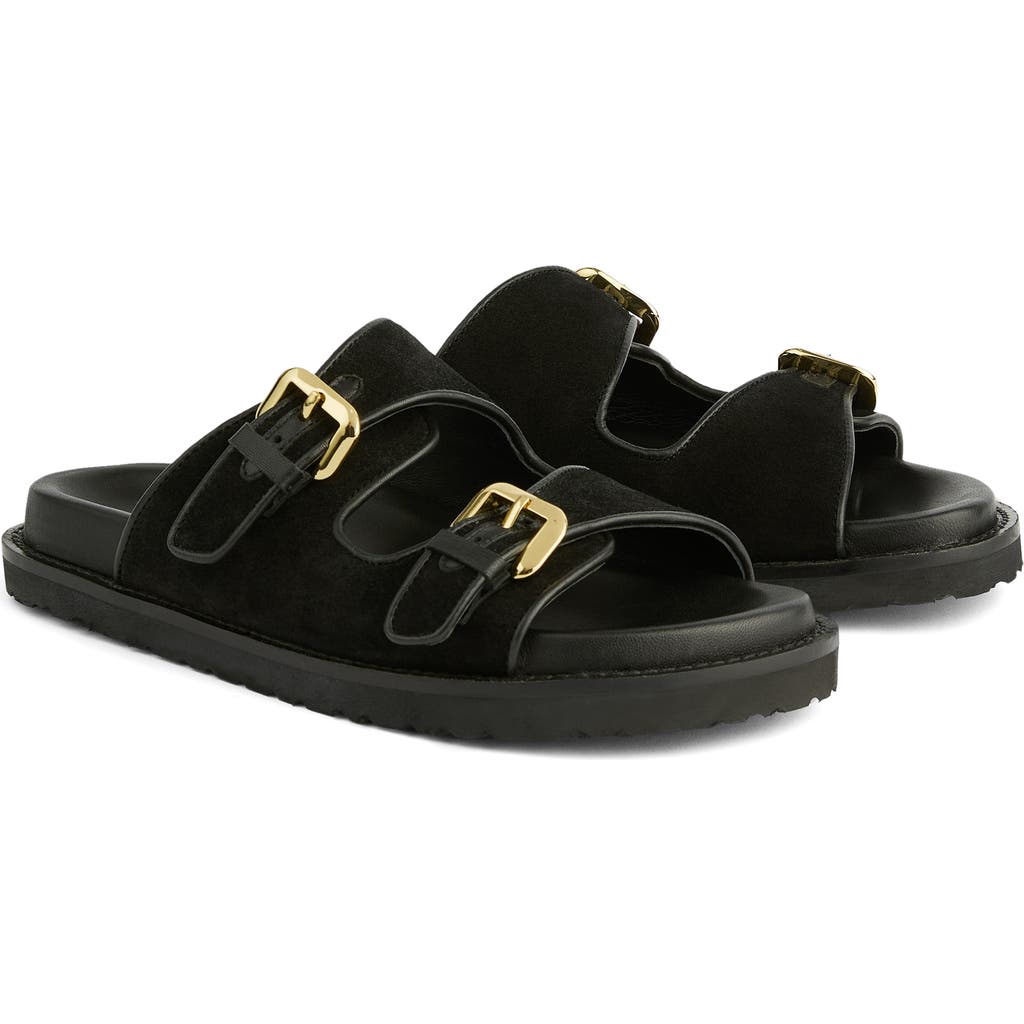 Lk Bennett Capri Two-strap Sandal In Animal Print