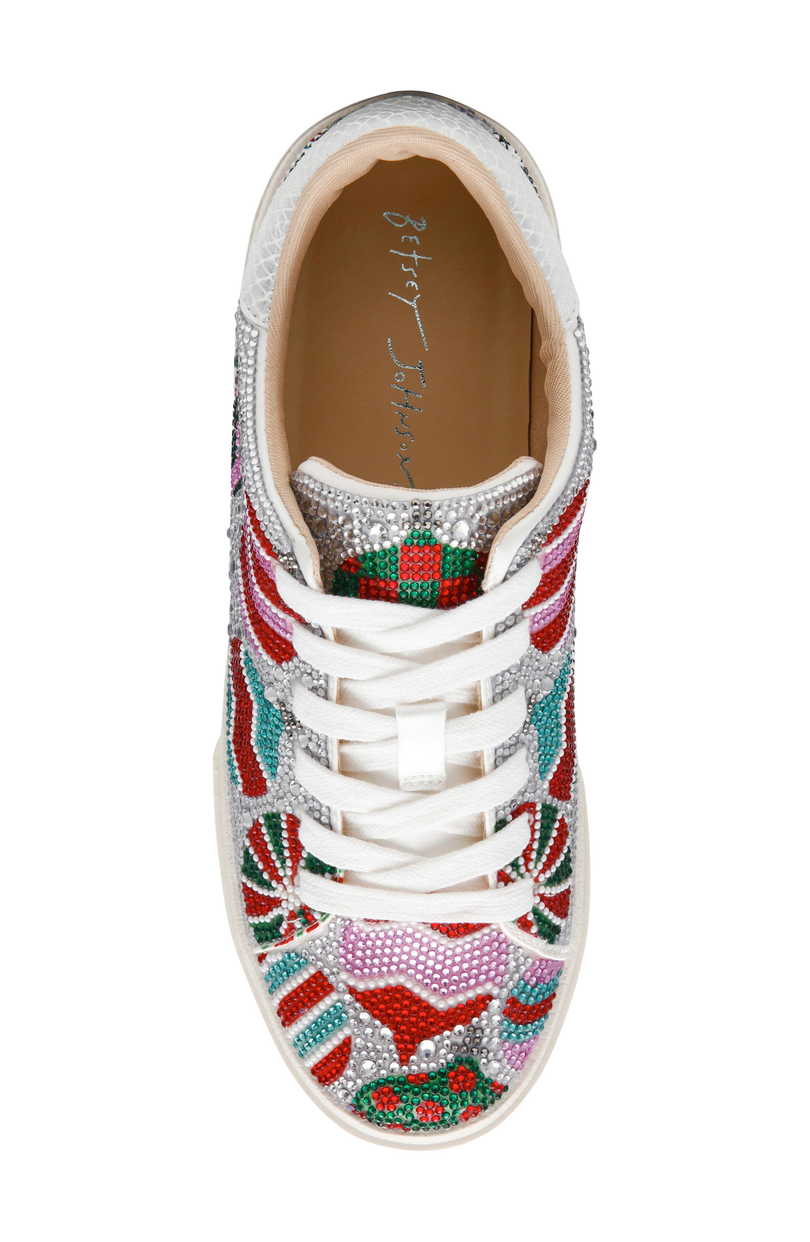 Callie Ornament Sneaker, Alternate, color, ORNAMENTS