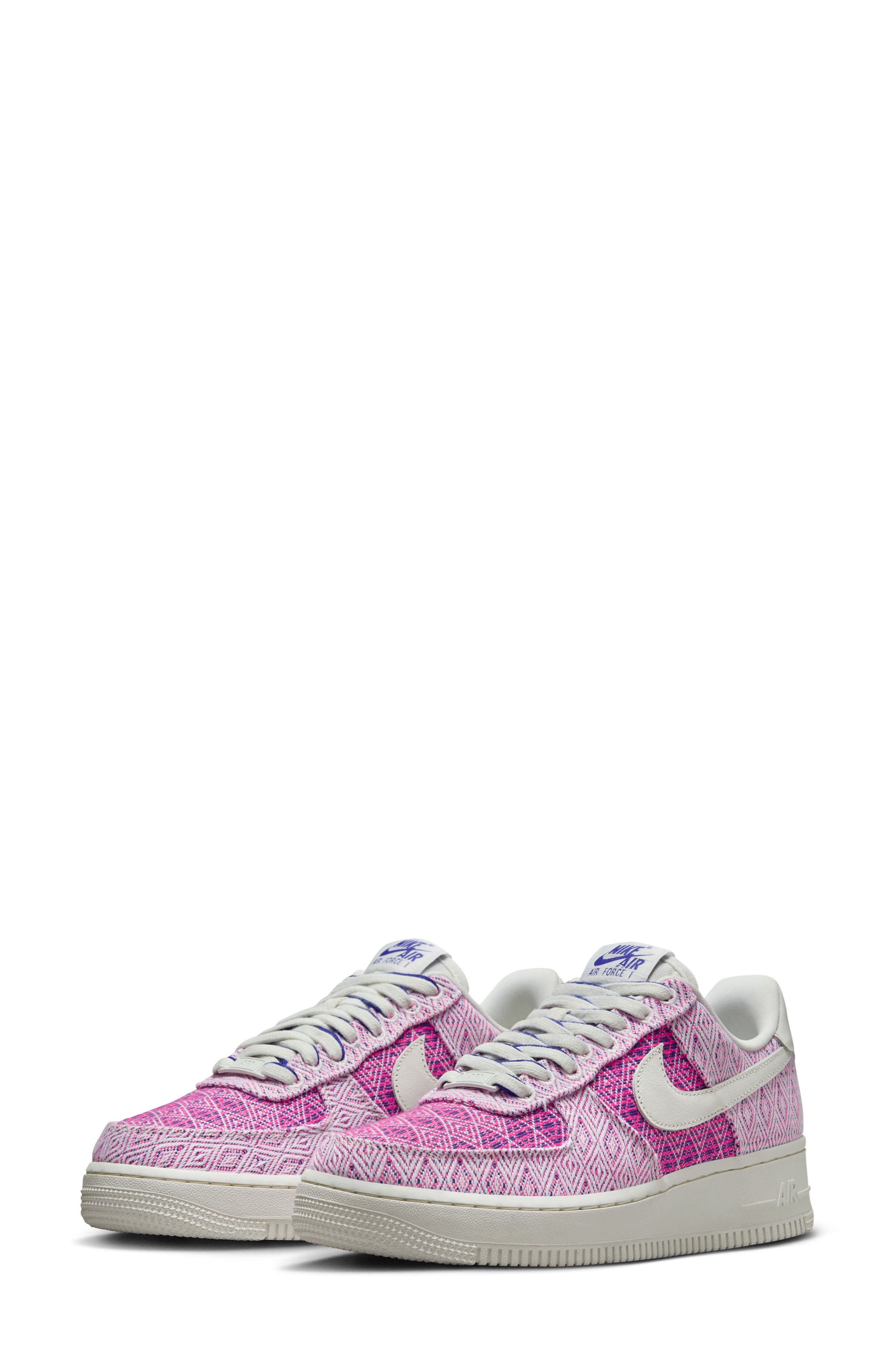 Air Force 1 '07 Basketball Sneaker, Main, color, MULTI/ SAIL/ CONCORD/ PINK