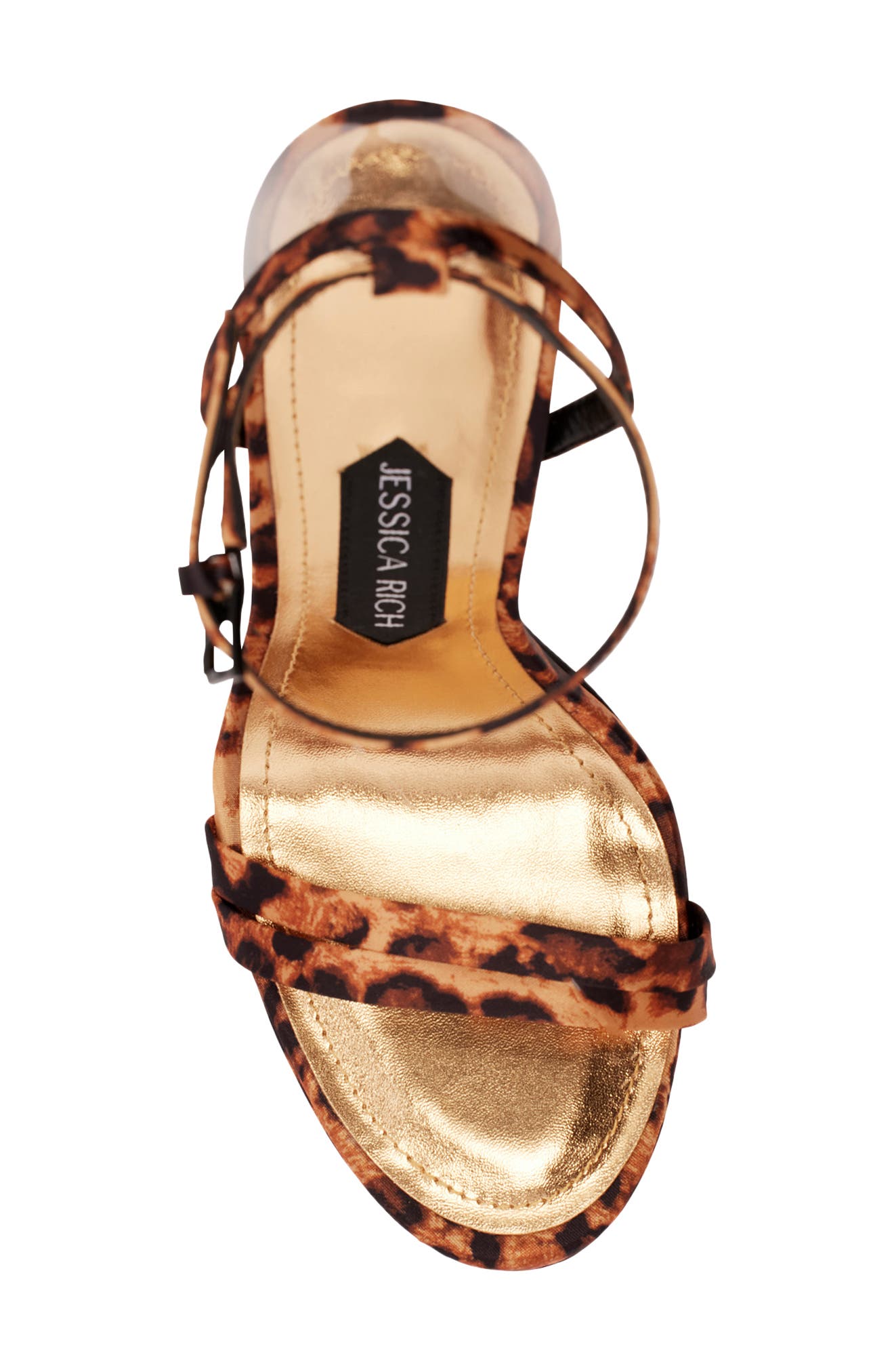 Platform Sandal, Alternate, color, LEOPARD