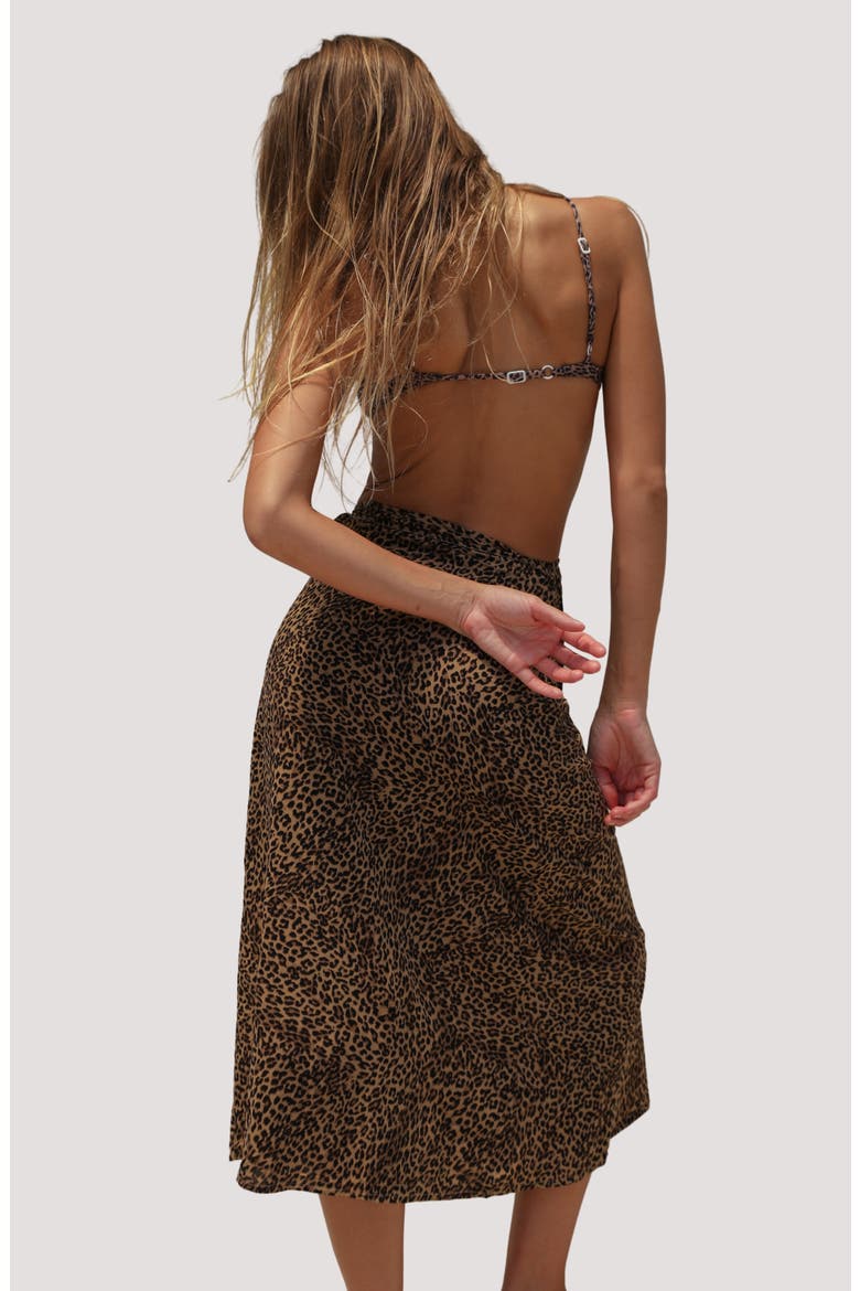 Holiday Wrap Cover-Up Skirt, Alternate, color, SELVA
