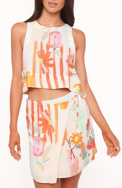 Siena Sleeveless Boxy Crop Top
