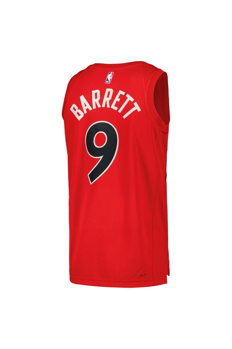 Unisex Nike RJ Barrett Red Toronto Raptors Swingman Jersey - Icon Edition, Alternate, color, Red