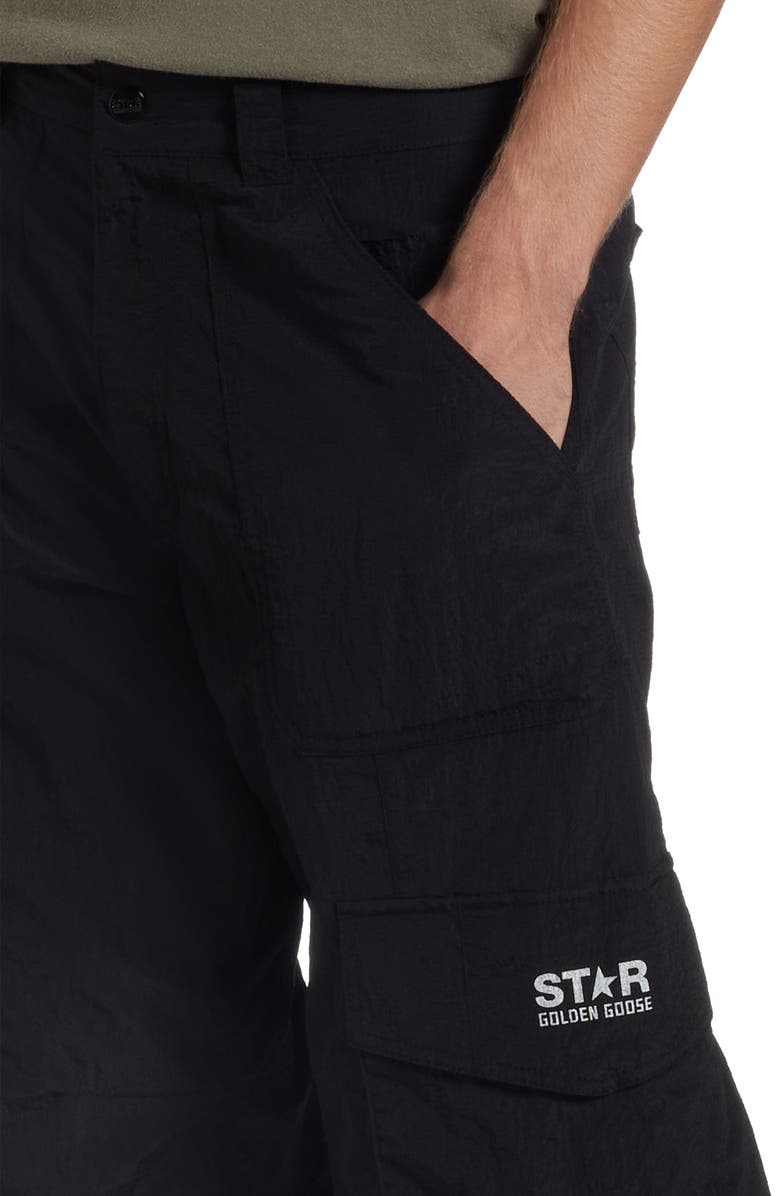 Golden Goose Star Nylon Cargo Pants, Alternate, color, 
