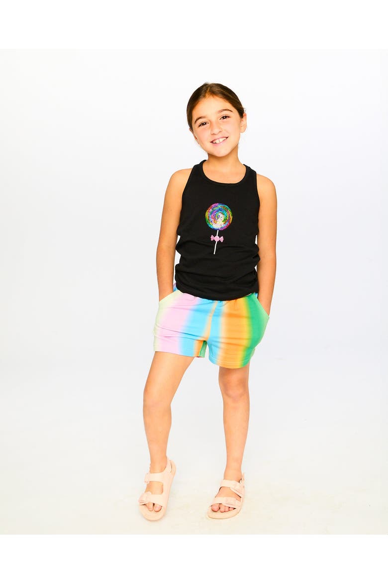 Organic Cotton Sleeveless Jersey Tank Top, Alternate, color, Black