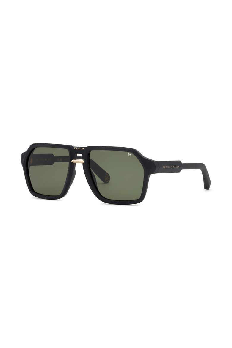 Sunglasses Plein Contemporary Men, Alternate, color, black/green