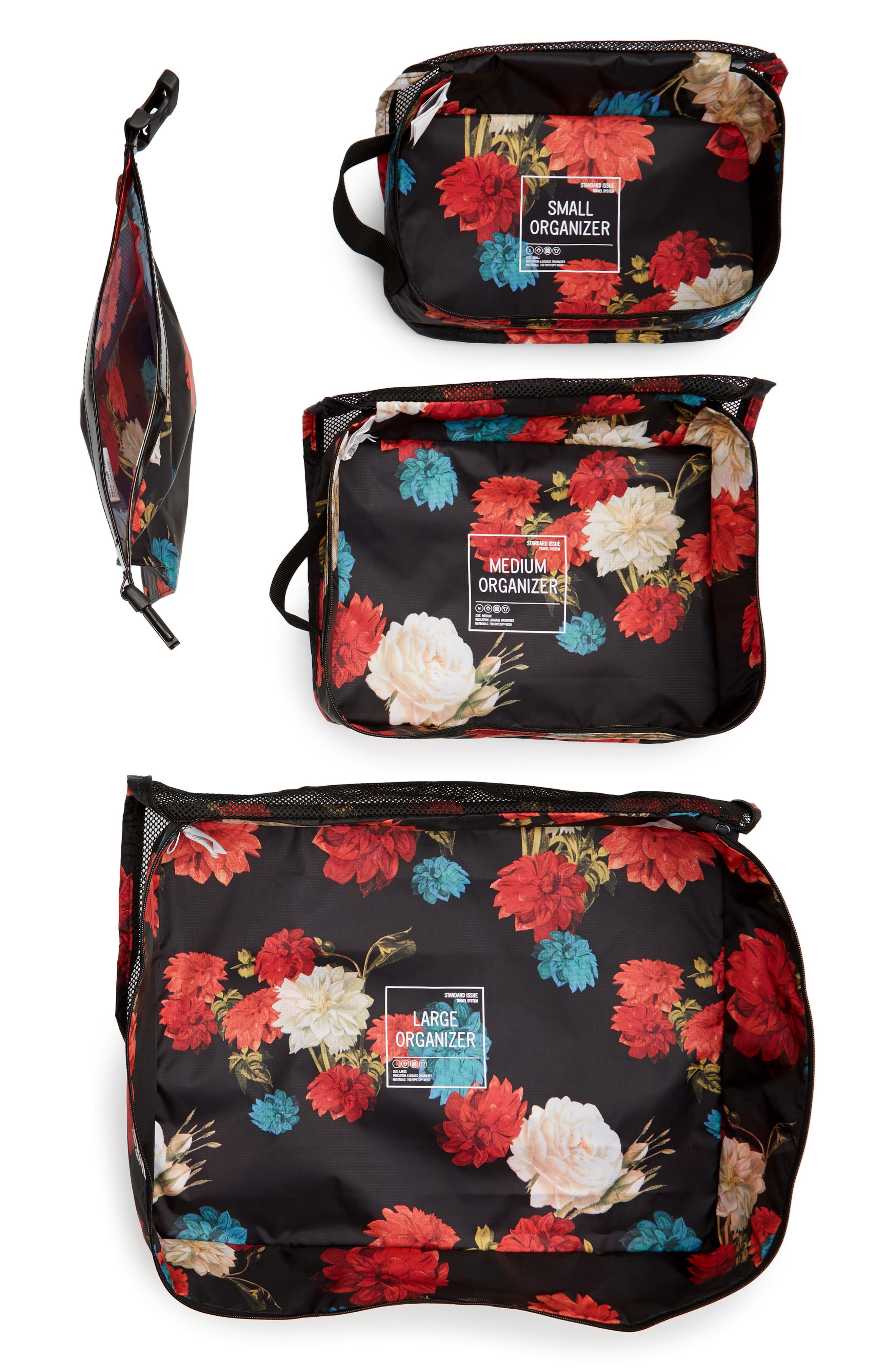 Herschel Supply Co. Standard Issue Travel Organizer Set, Alternate, color, 