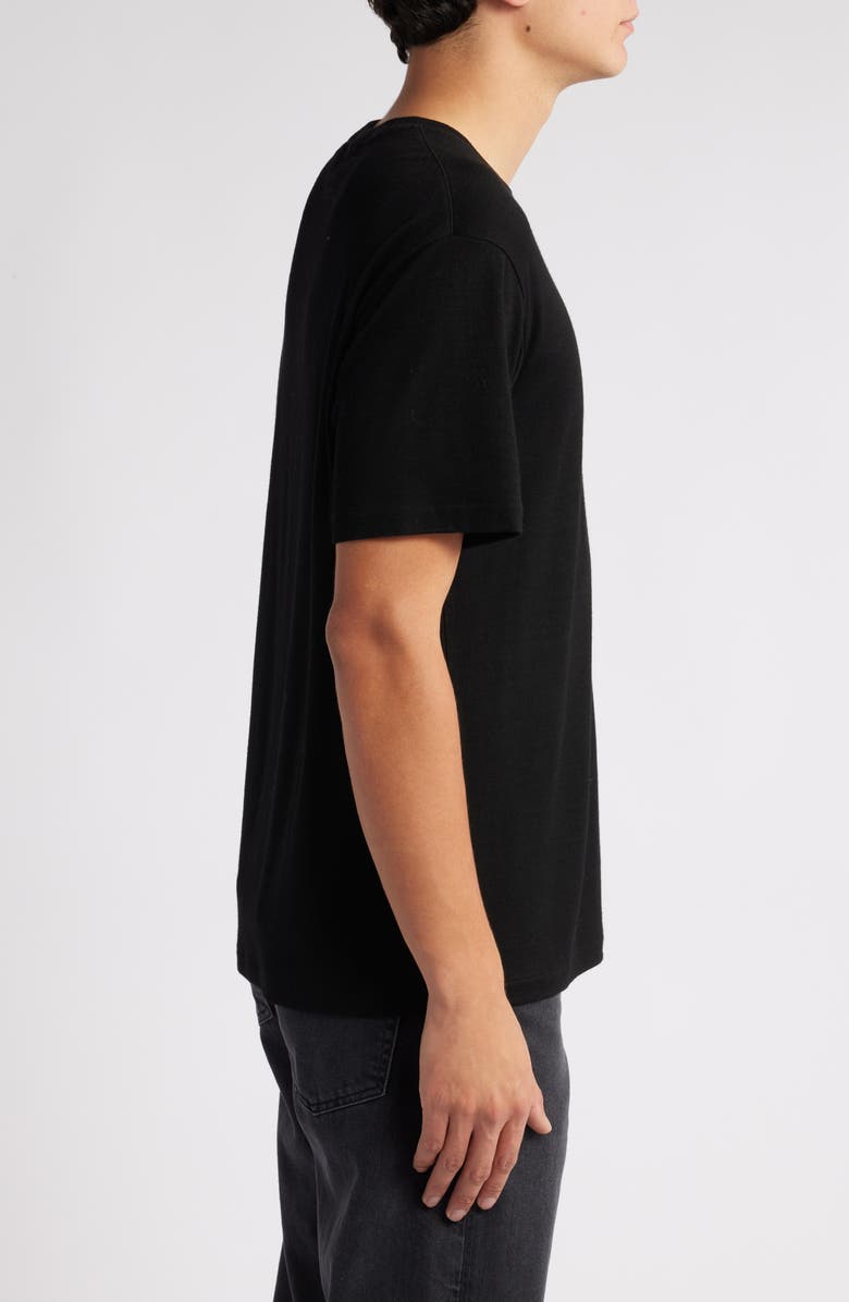 FRAME Lightweight Wool T-Shirt, Alternate, color, Black