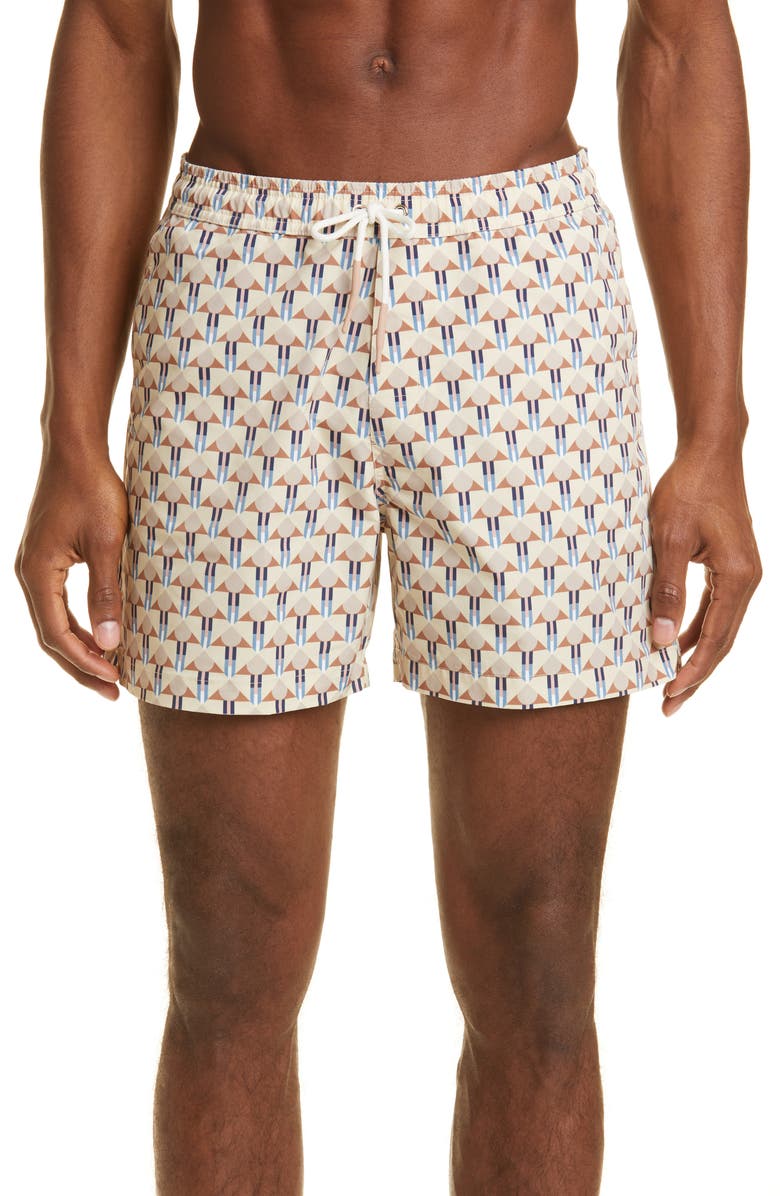Eleventy Print Swim Trunks, Main, color,