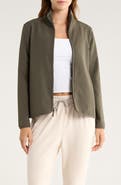Free Fly Grid Bonded Fleece Zip Jacket
