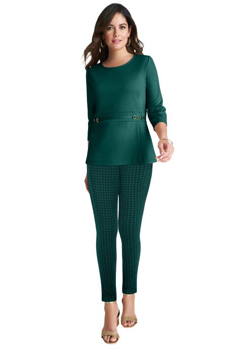 Ponte Belted Top (Plus)