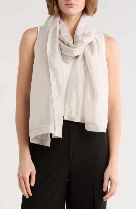 Eileen Fisher Washed Silk Scarf