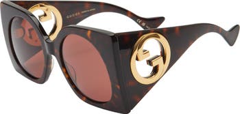 55mm Square Sunglasses