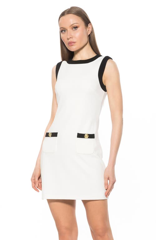 Alexia Admor Piper Sheath Dress In White