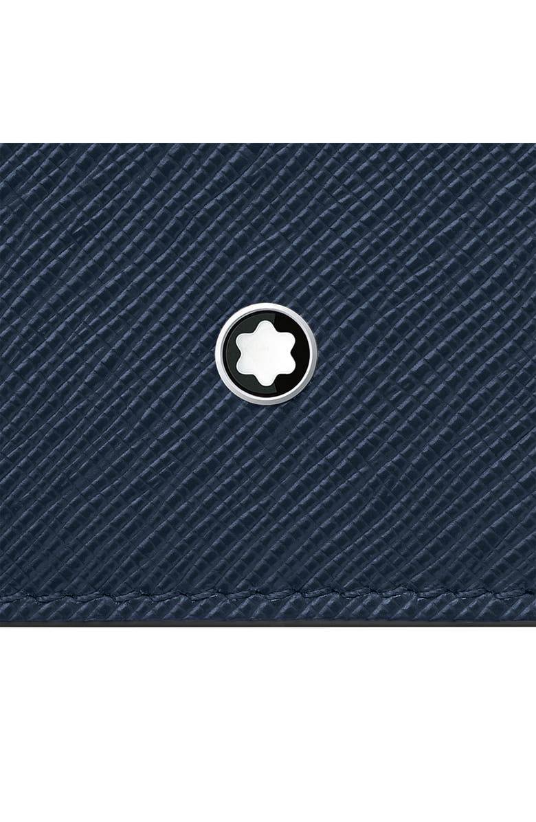 Montblanc Sartorial Leather Wallet, Alternate, color, Ink Blue