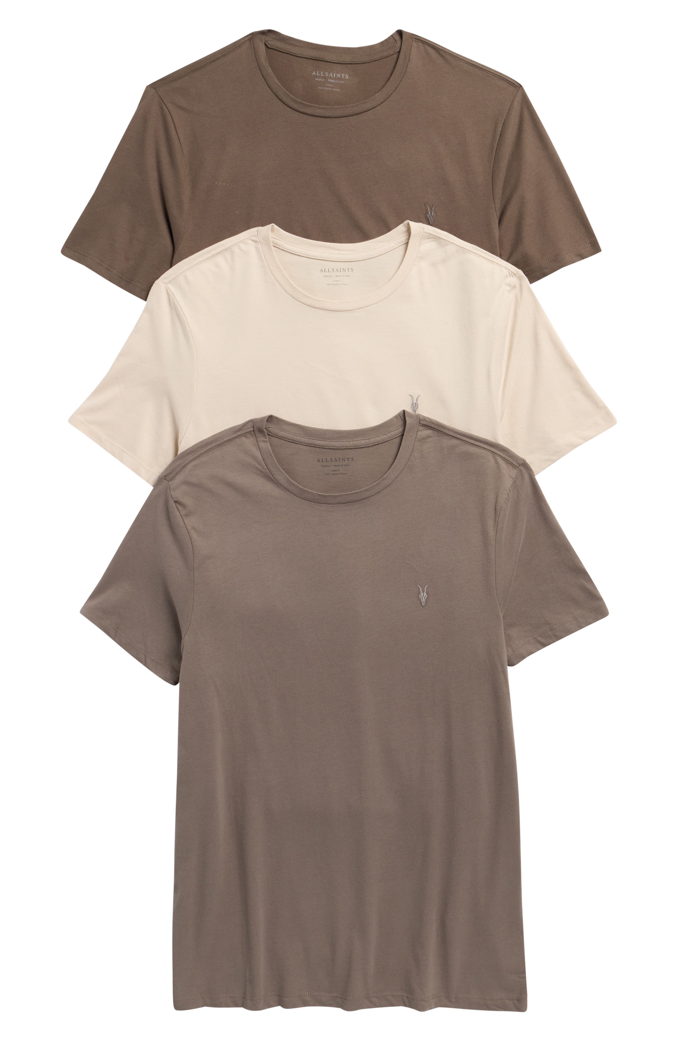 3-Pack Cotton Crew T-Shirt