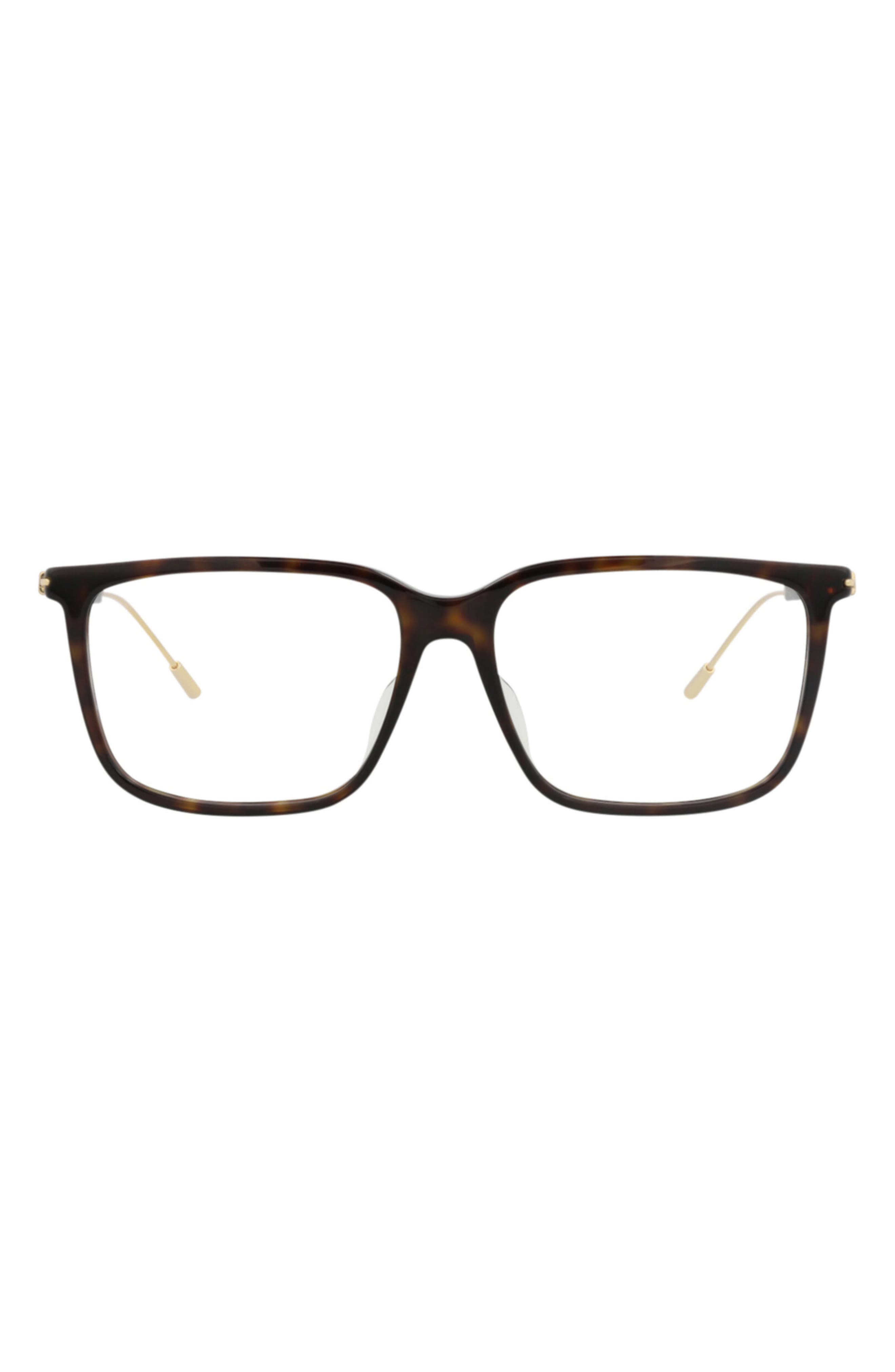 Gucci 56mm Square Optical Glasses