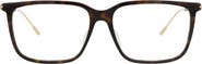 Gucci 56mm Square Optical Glasses
