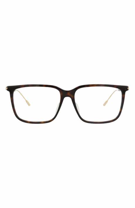 Gucci 56mm Square Optical Glasses