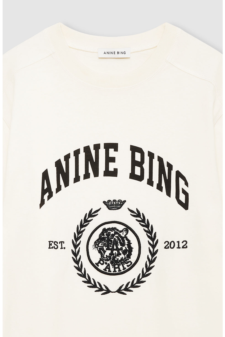 Jaylin Collegiate Tee, Alternate, color, Washed Cream