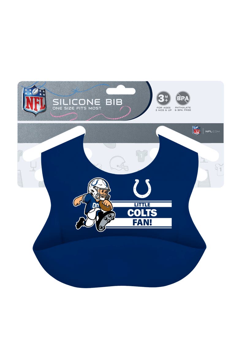 Indianapolis Colts - NFL Silicone Bib, Alternate, color, Multicolor