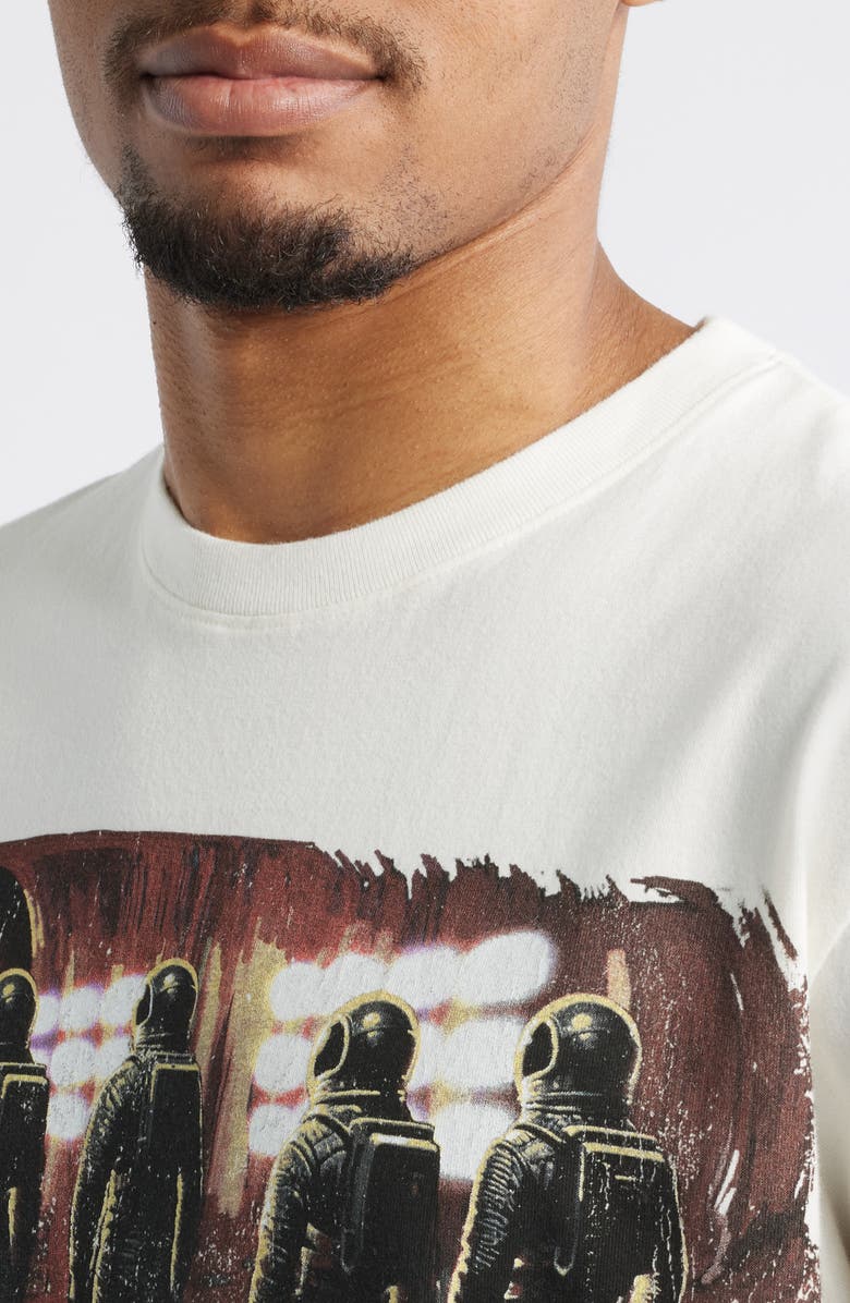 Billionaire Boys Club BB Odyssey Oversize Graphic T-Shirt, Alternate, color, Gardenia