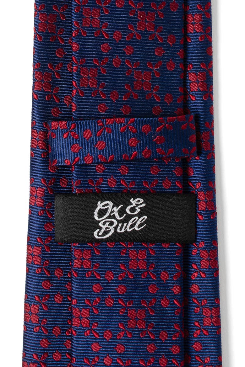 Silk Tie, Alternate, color, NAVY