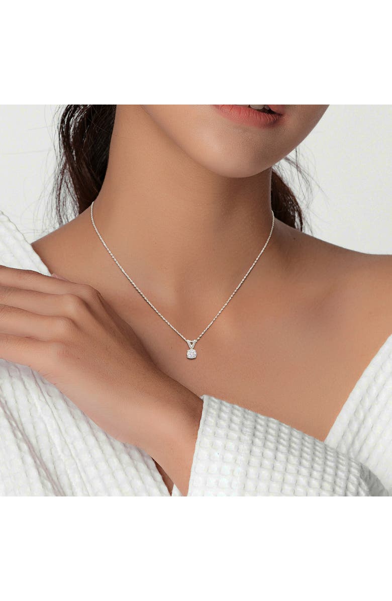 Julianna B. 3/4 CTW Lab-Grown Diamond Solitaire Necklace Platinum, Alternate, color,