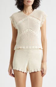 POSSE Dylan Crochet Top