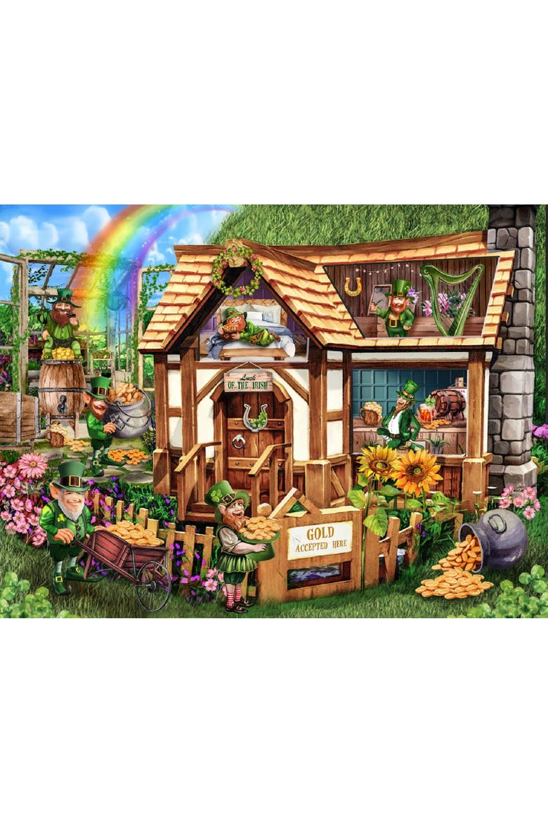 Leprachaun House 300 piece Jigsaw Puzzle for Adults, Alternate, color, Multicolor