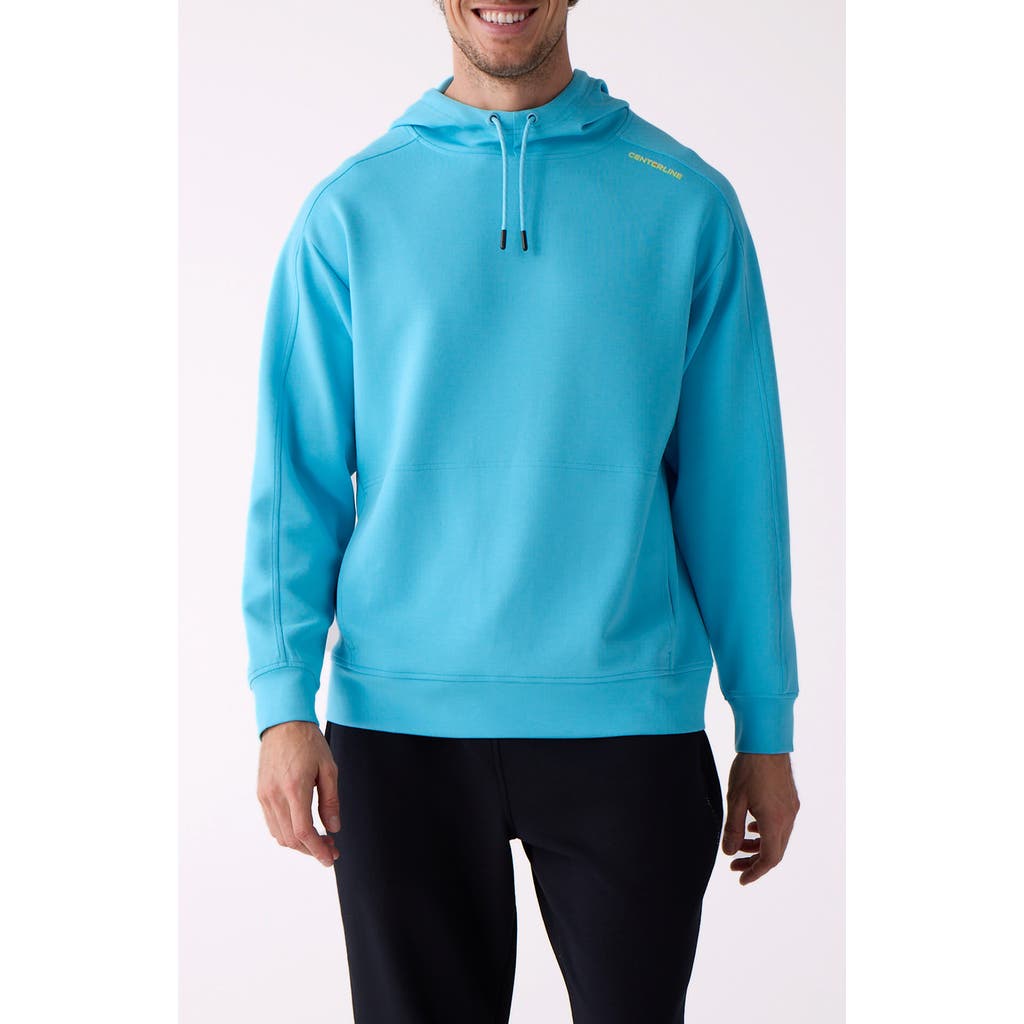 Centerline Athletics Hooded Sweatshirt In Blue