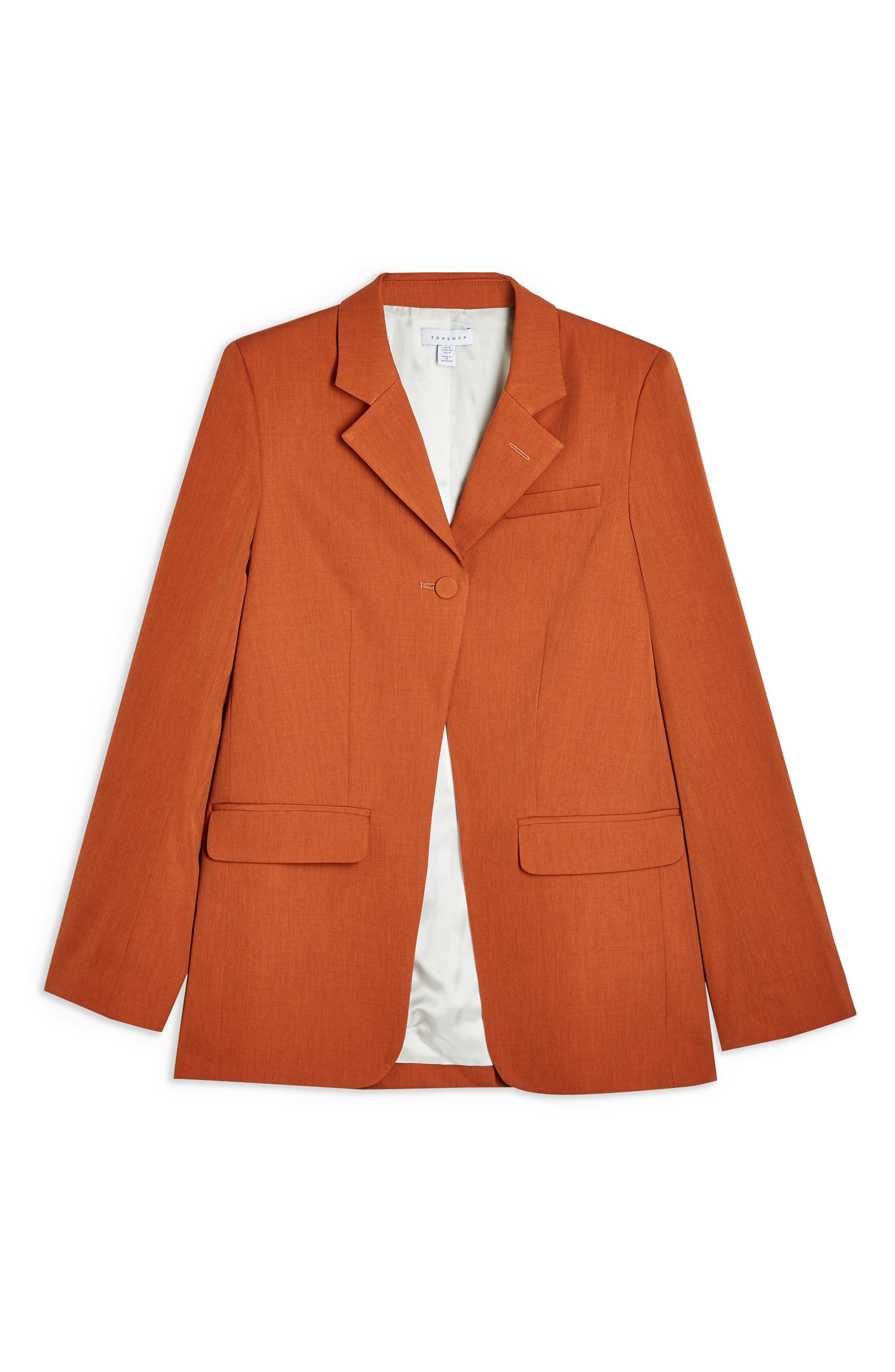 Topshop Boutique High Break Wool Blazer (Women) | Nordstrom