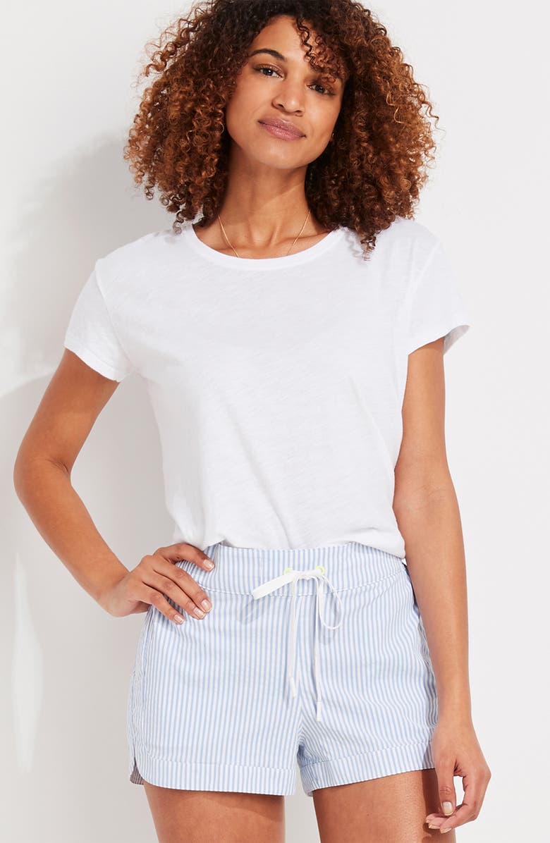 vineyard vines Harbor Seersucker Shorts, Alternate, color, Breaker Blue/ White