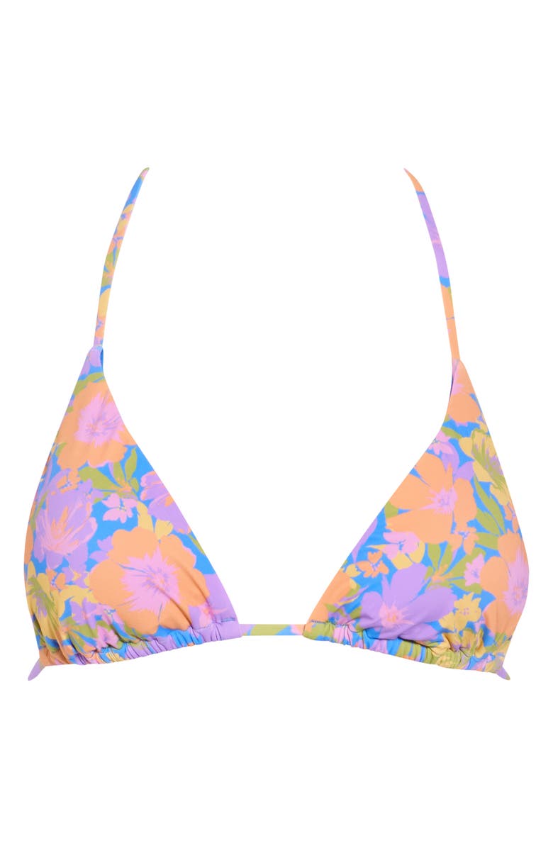 Billabong Beat the Heat Remi Triangle Bikini Top, Alternate, color, Mulch