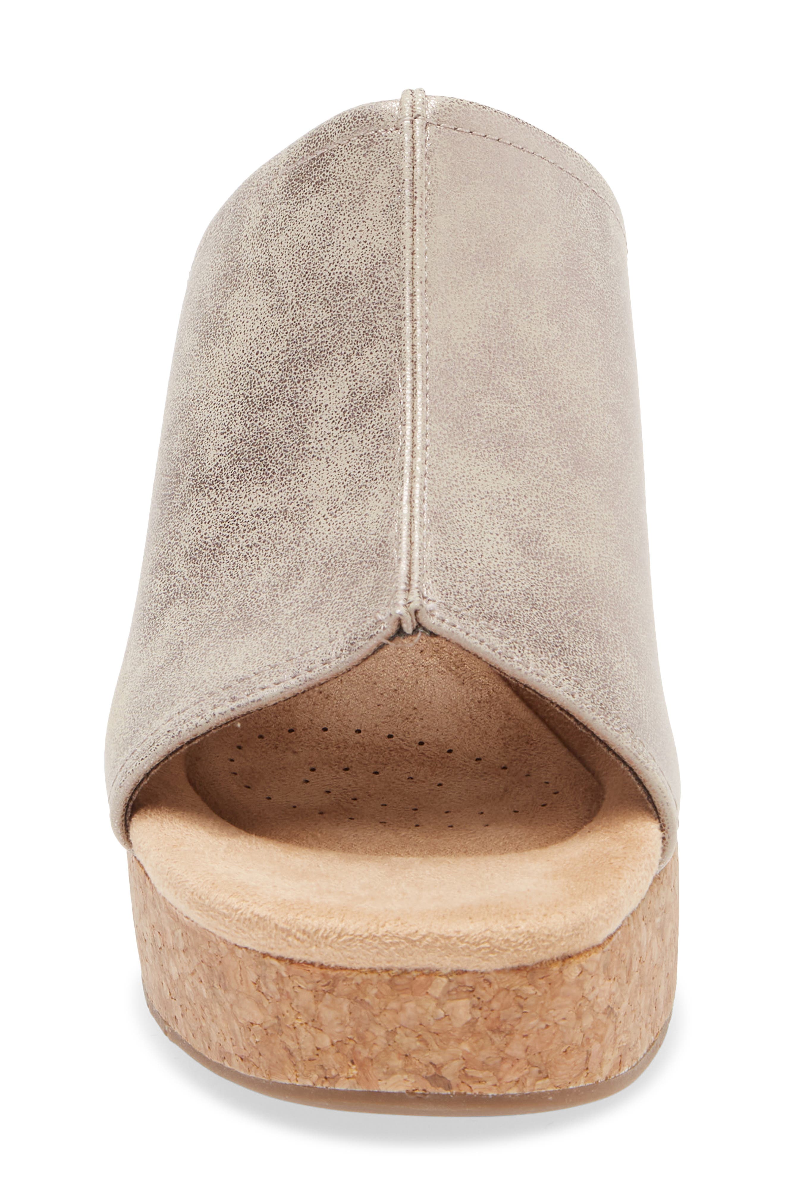 Nerisa Vina Platform Sandal, Alternate, color, TAUPE METALLIC