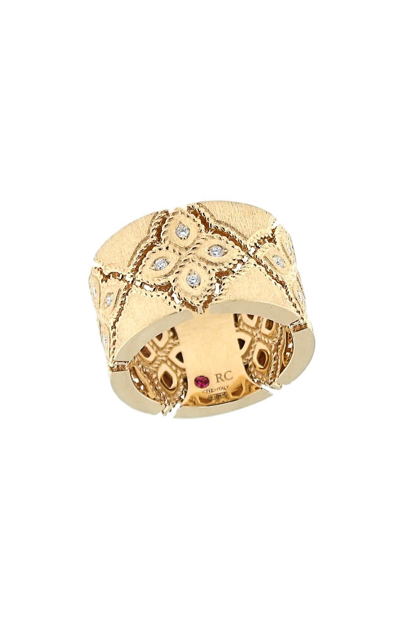 Roberto Coin Venetian Princess Diamond Cigar Band (Women) | Nordstrom