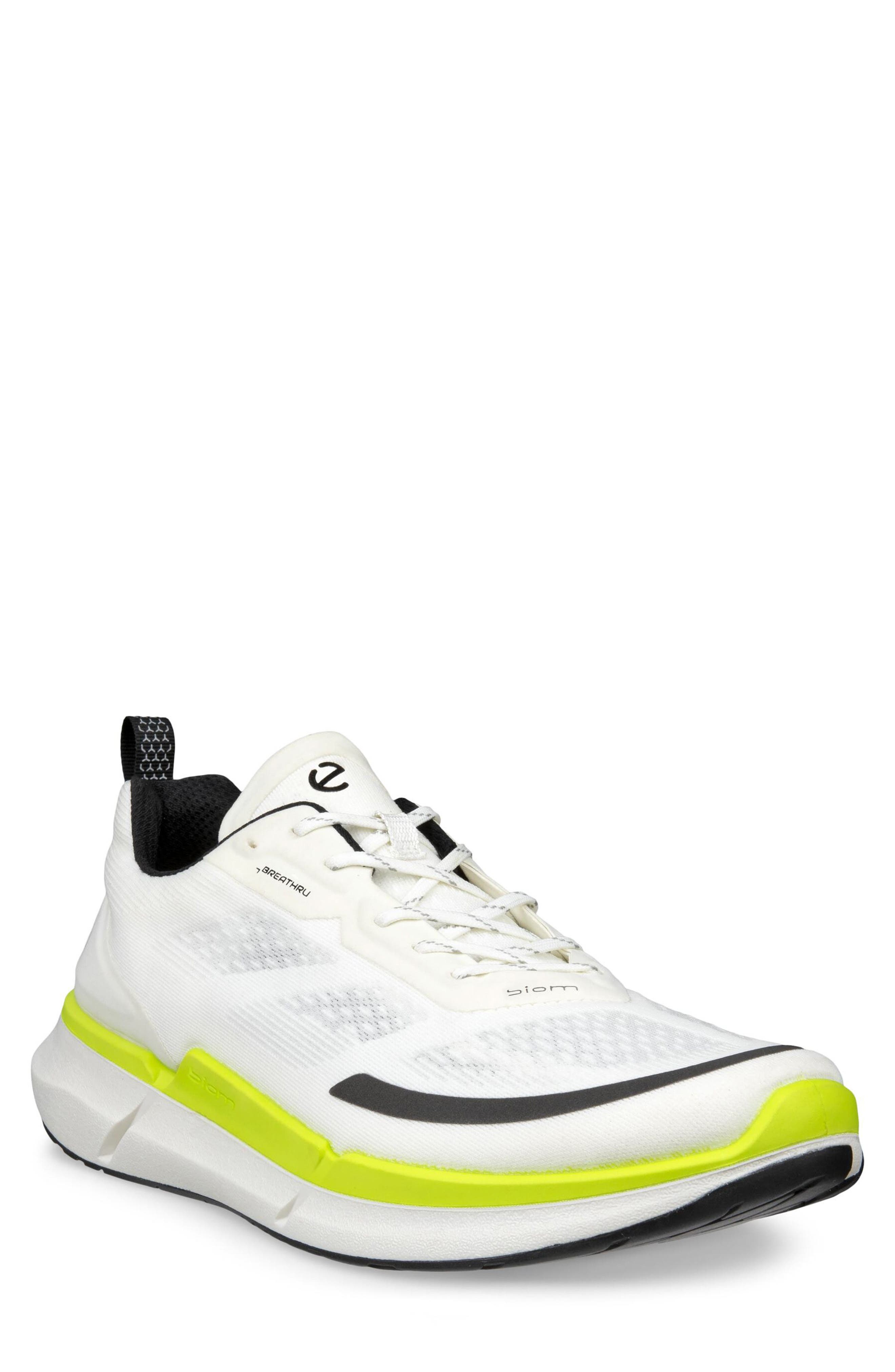 BIOM® 2.2 Breathru Sneaker, Main, color, WHITE/ LIME PUNCH