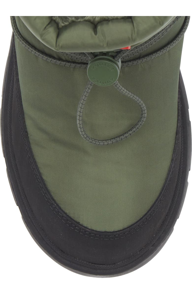 Hunter Kids' Cozy Boot, Alternate, color, Medium Green