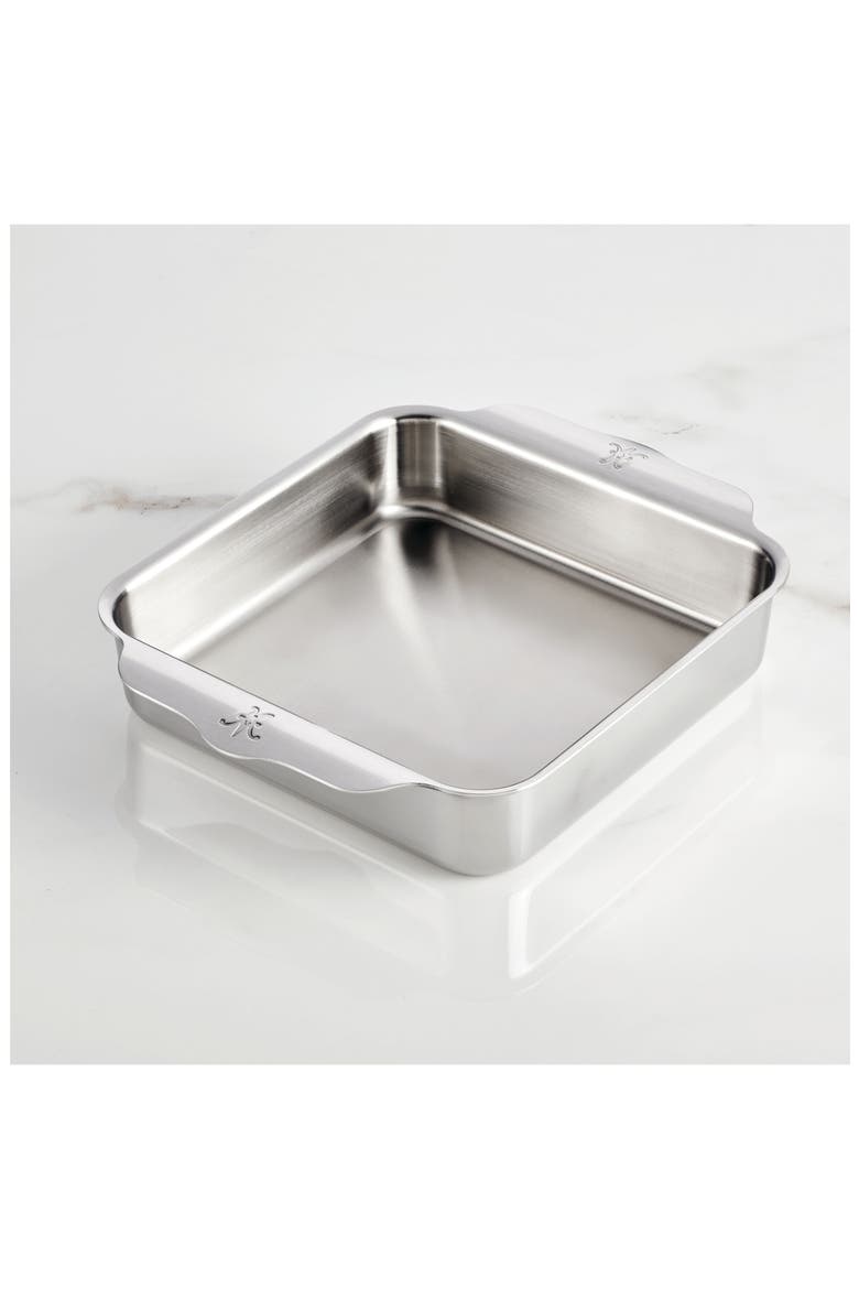 OvenBond Stainless Steel Square Baking Pan, Alternate, color, STAINLESS STEEL