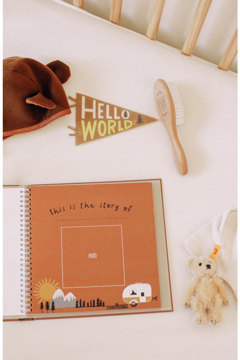 'Baby's First Year' Little Camper Memory Book, Alternate, color, MULTI