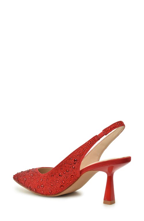 NICOLE MILLER NICOLE MILLER RHINESTONE SLINGBACK PUMP 