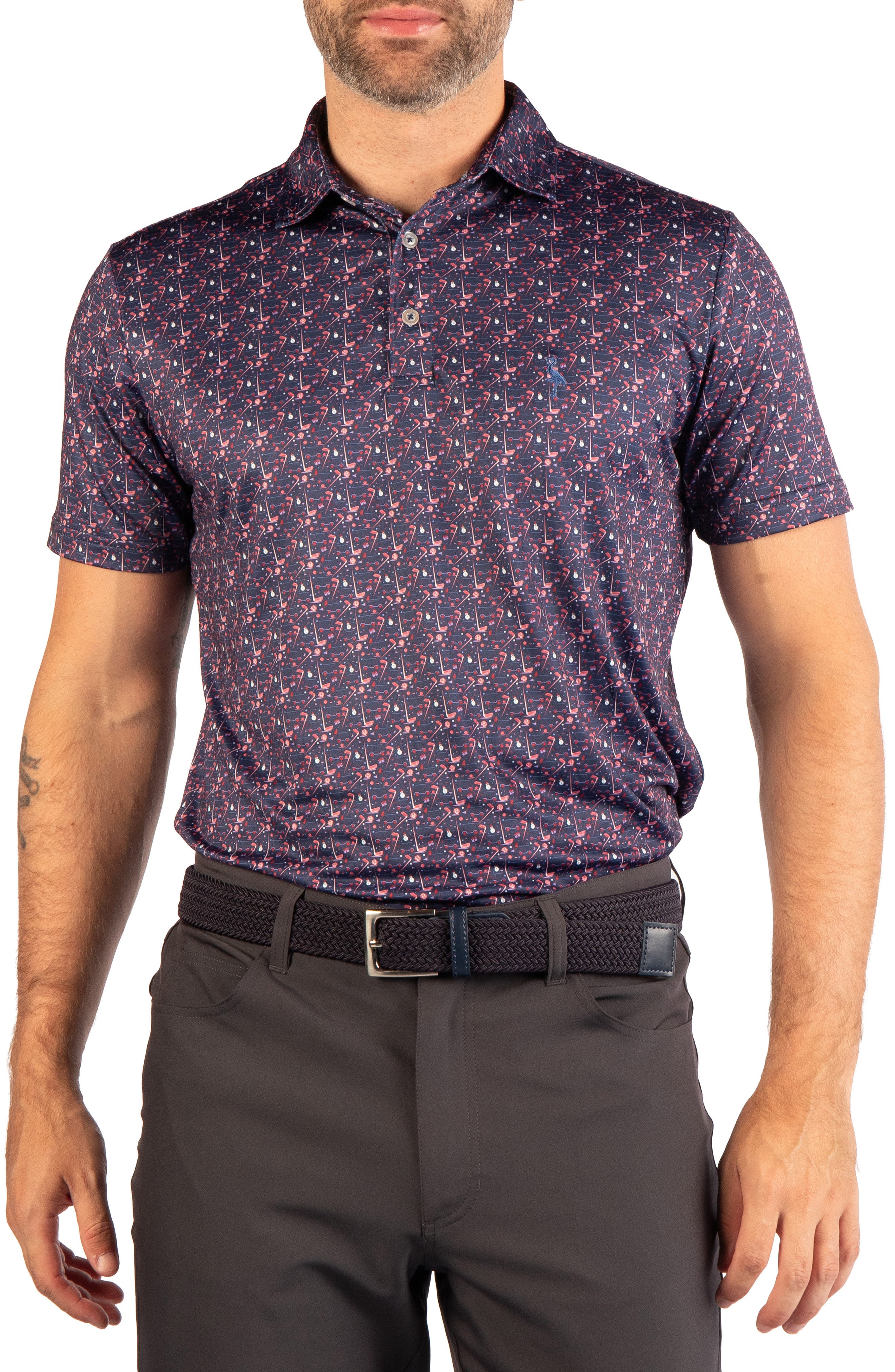 Holiday Hole in One Performance Polo