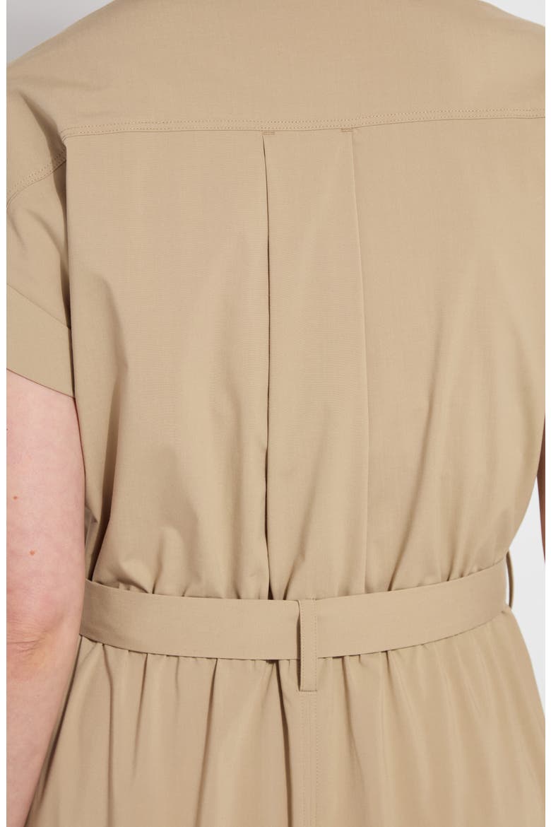 Thalassa Tie Waist Shirtdress, Alternate, color, SANDSTONE